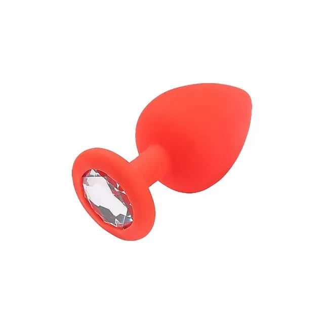 Plug P Silicone Vermelho - 1