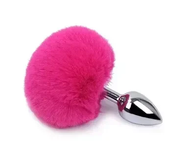 Plug M com PomPom Pink  - 1