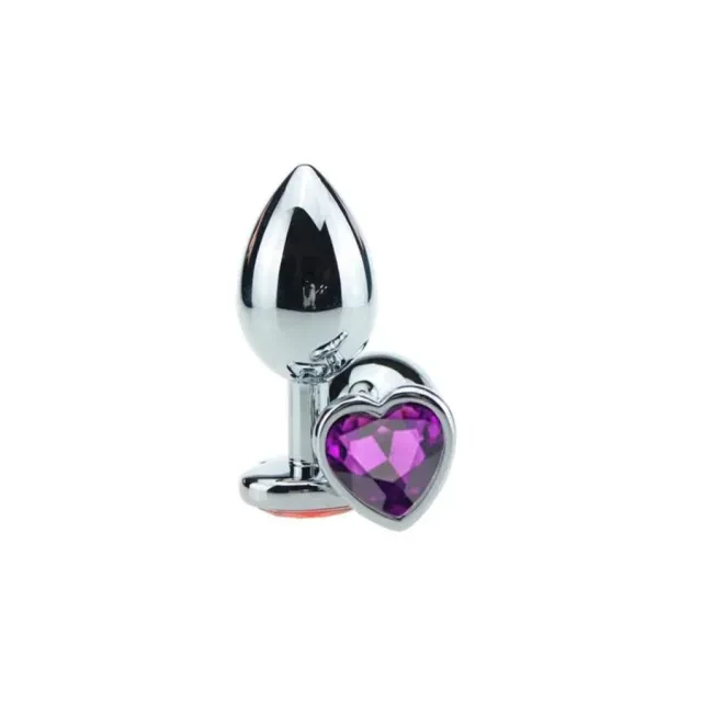 Plug  M Coração Roxo  - 2