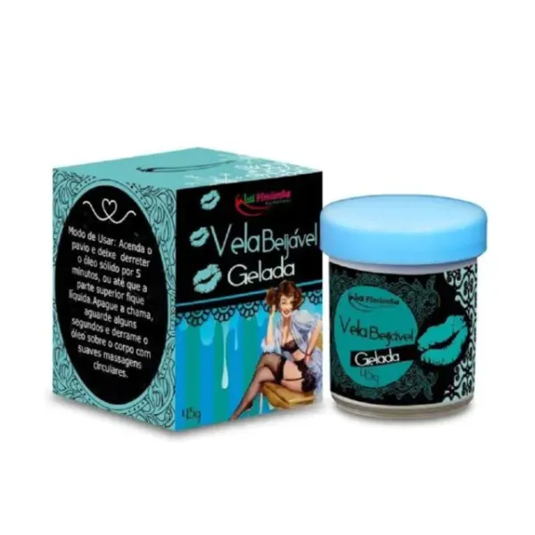 Vela Beijavel Gelada Menta 45g