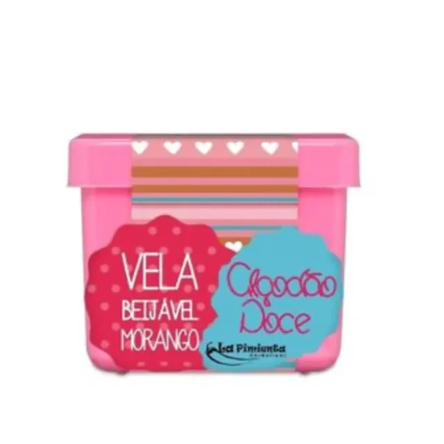 Vela Beijavel Hot Morango 50g - 2