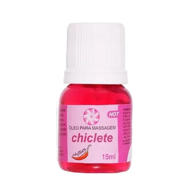 Óleo Beijavel Hot 🔥para Massagem Chiclete 15ml  - 1