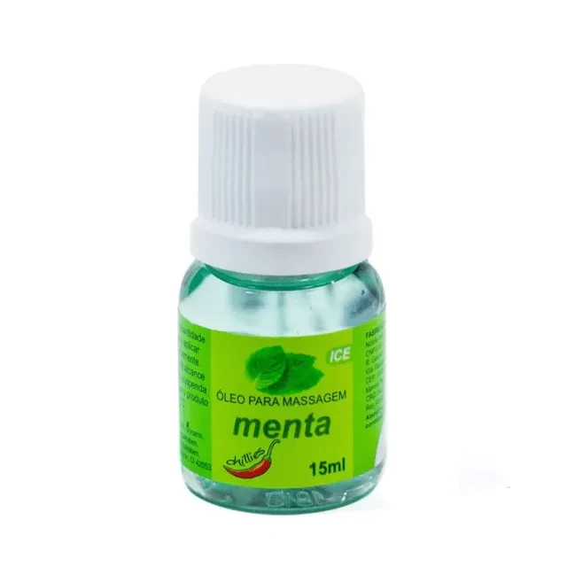 Óleo Beijavel para Massagem Menta Ice ❄️ 15ml - 1