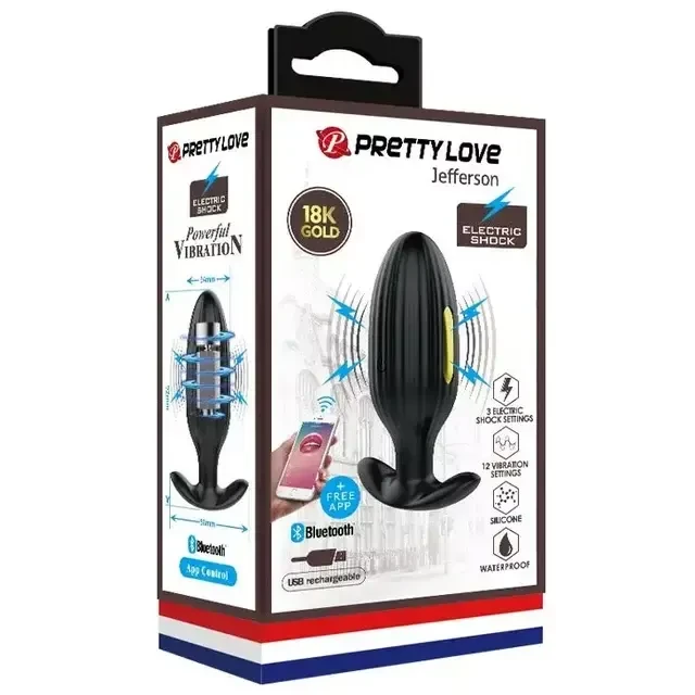 Plug Jefferson com Vibração e Choque - 5
