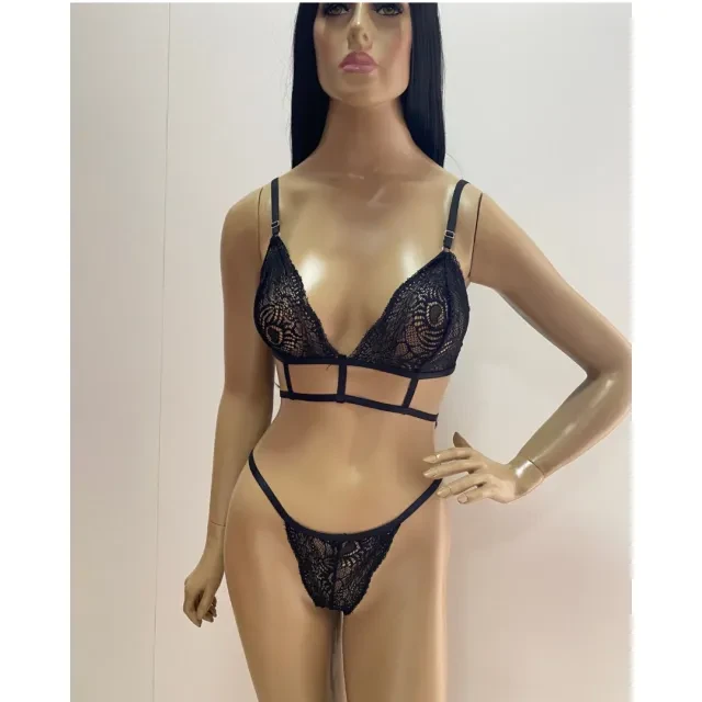 Conjunto Nora Preto VESTE P e M - 1