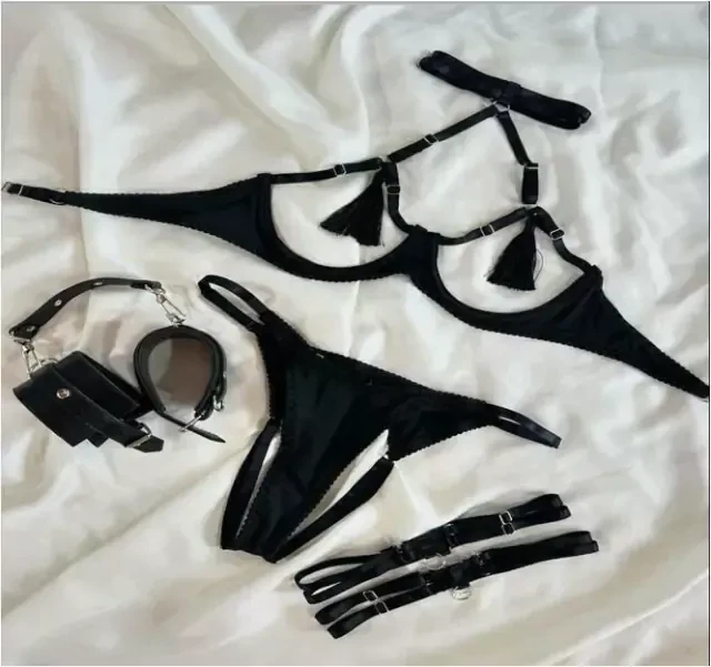 Conjunto Elvira com Algemas VESTE P ao G - 2