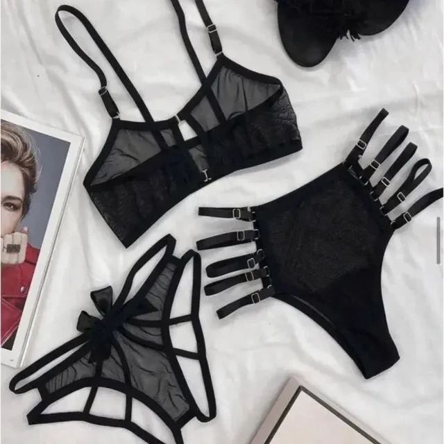 Conjunto Sofia com 2 Calcinhas VESTE P e M - 1