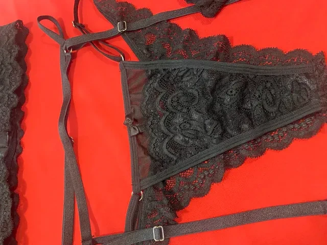 Conjunto Musa Preto VESTE P E M - 5