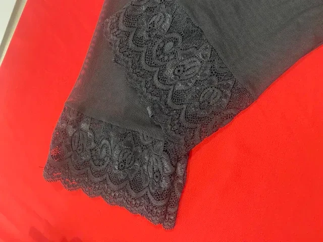 Conjunto Musa Preto VESTE P E M - 7