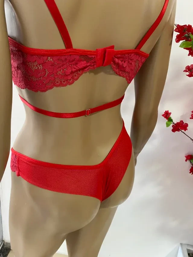 Conjunto Dany Vermelho VESTE DO P AO G - 5