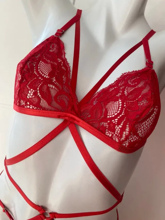 Body Esmeralda Vermelho TAM P  - 2