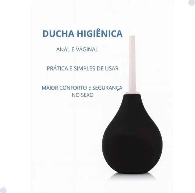 Ducha Higiênica 89ml Preta - 3