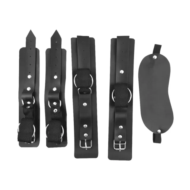 kit Bondage Algemas ,Venda e Tornozeleira Extase - 1