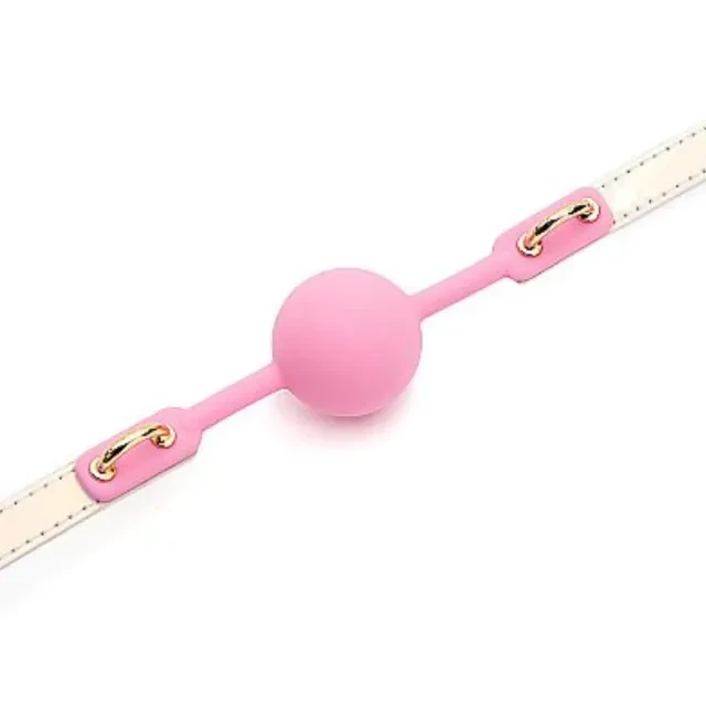 Mordaça Luxo Rosa  - 2