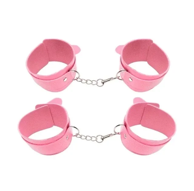 Kit Sado Erótico Bondage Rosa  - 3