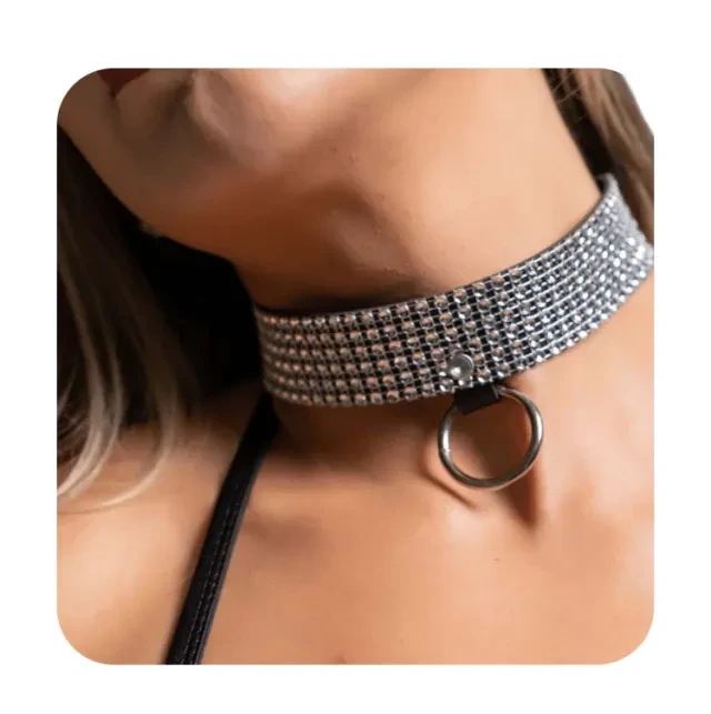Chocker Strass com Argola  - 1