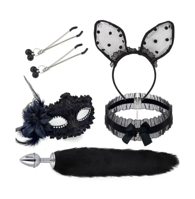 Kit Fetiche Raposa Preto - 1