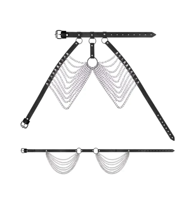 Harness Corporal com Correntes - 2