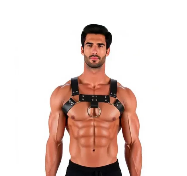 Harness Masculino com Argolas - 1