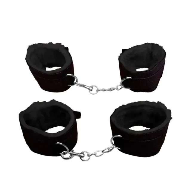Kit Sado Bondage Peluciado 10 itens - 5
