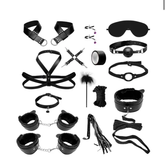 Kit Sado Bondage 15 Produtos - 1