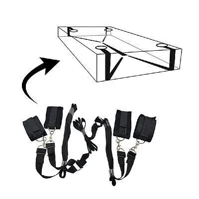 Separador de Tornozelo com Algema para Cama - 1