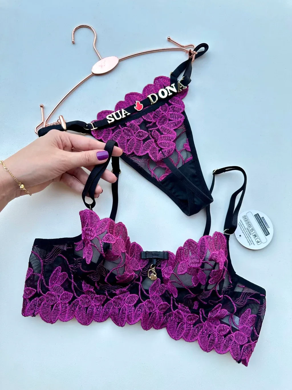 Conjunto Personalizável Bibi TAM P (LETRAS VENDIDAS SEPARADAMENTE) - 1