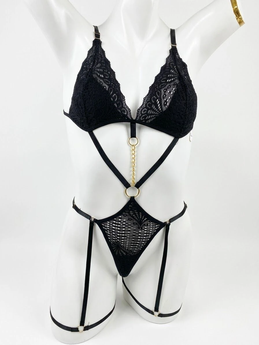 Body Letícia Preto TAM P  - 1