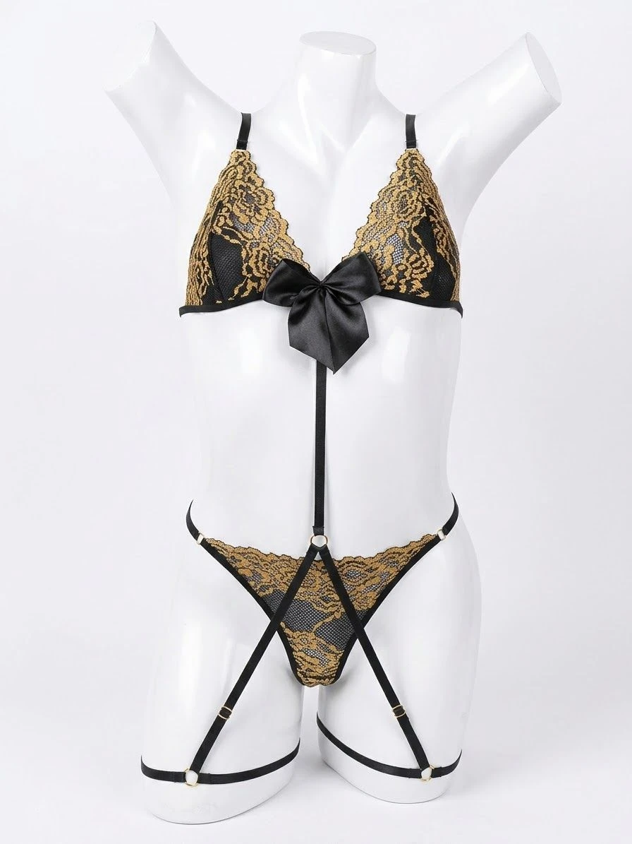 Conjunto Bicolor Stefany Veste P e M  - 1