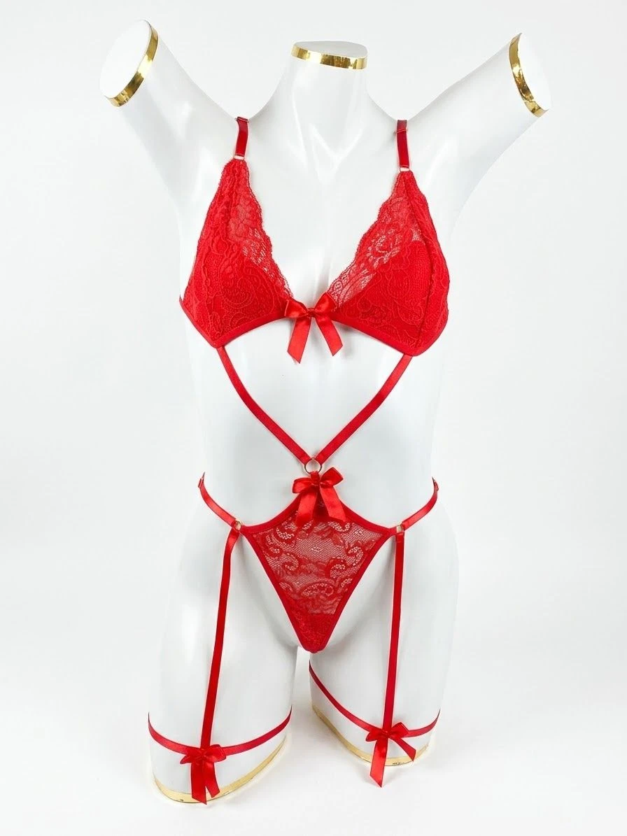 Body Camile Vermelho Veste P e M   - 1