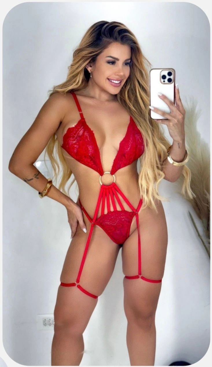 Body Intense Vermelho Veste P e M  - 1