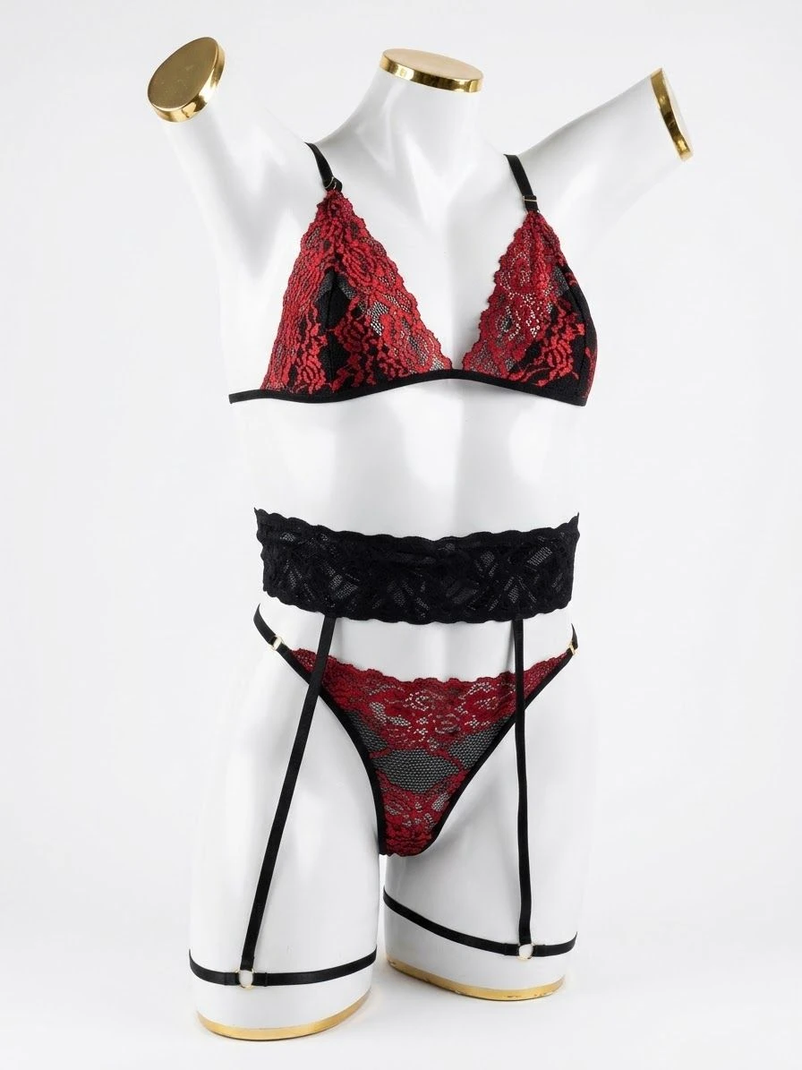 Conjunto Bicolor  Suzane com Cinta Veste P e M  - 1