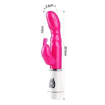 Vibrador em Silicone Jelly Recarregável Pink  - 2