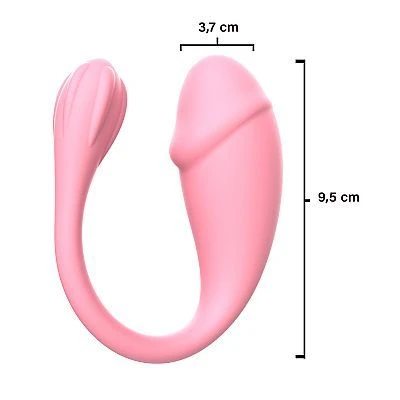Vibrador Via APP Recarregável  - 3