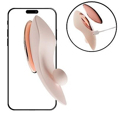 Vibrador de Calcinha Winny Via APP Recarregável  - 1