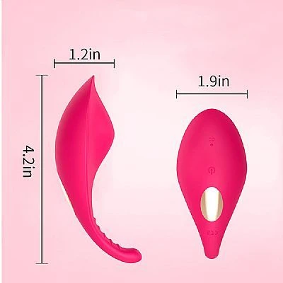 Vibrador de Calcinha Naomi Via APP Recarregável  - 5