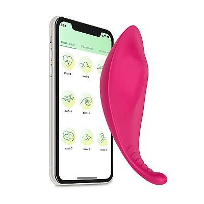 Vibrador de Calcinha Naomi Via APP Recarregável  - 1