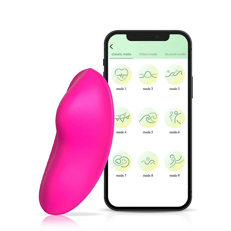 Vibrador de Calcinha Slow Via APP Recarregável  - 2