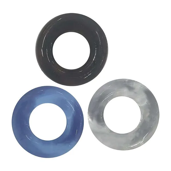 Kit 3 Anéis de Silicone 