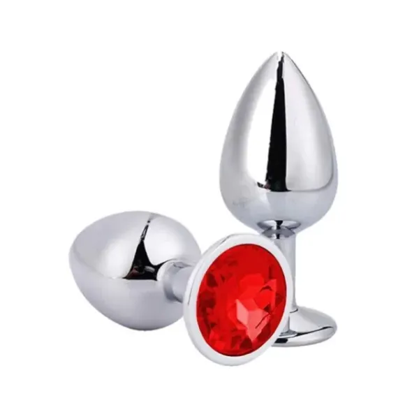 Plug P de Aço Vermelho 