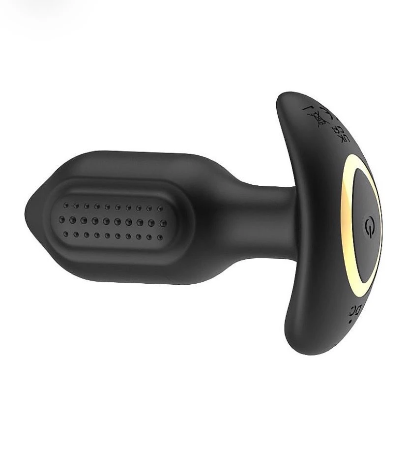 Plug Com Vibração e Rotação Via APP Recarregável  - 4