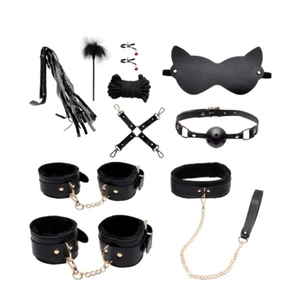 Kit Sado Bondage 10 peças 