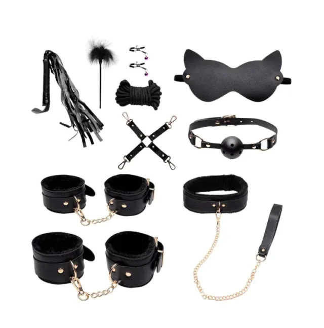 Kit Sado Bondage 10 peças  - 1