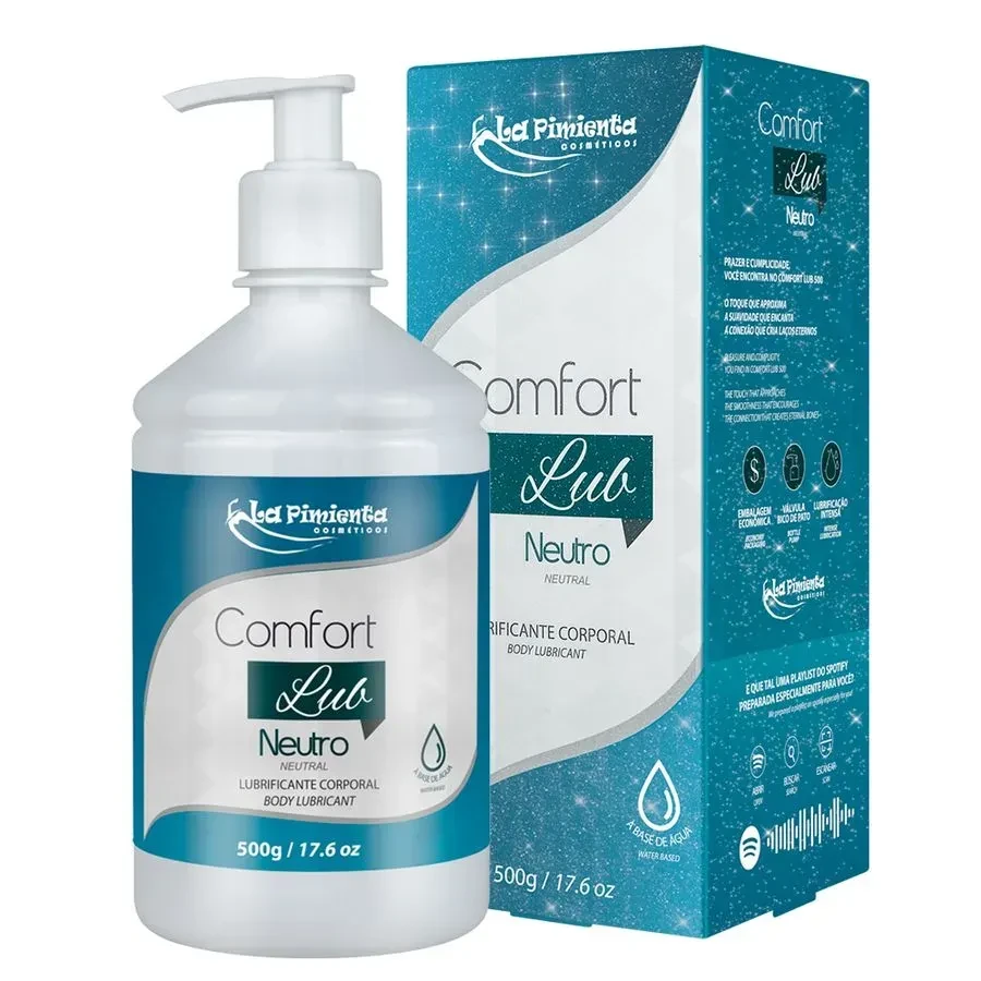 Lubrificante Neutro 500g Confort Lub  - 1