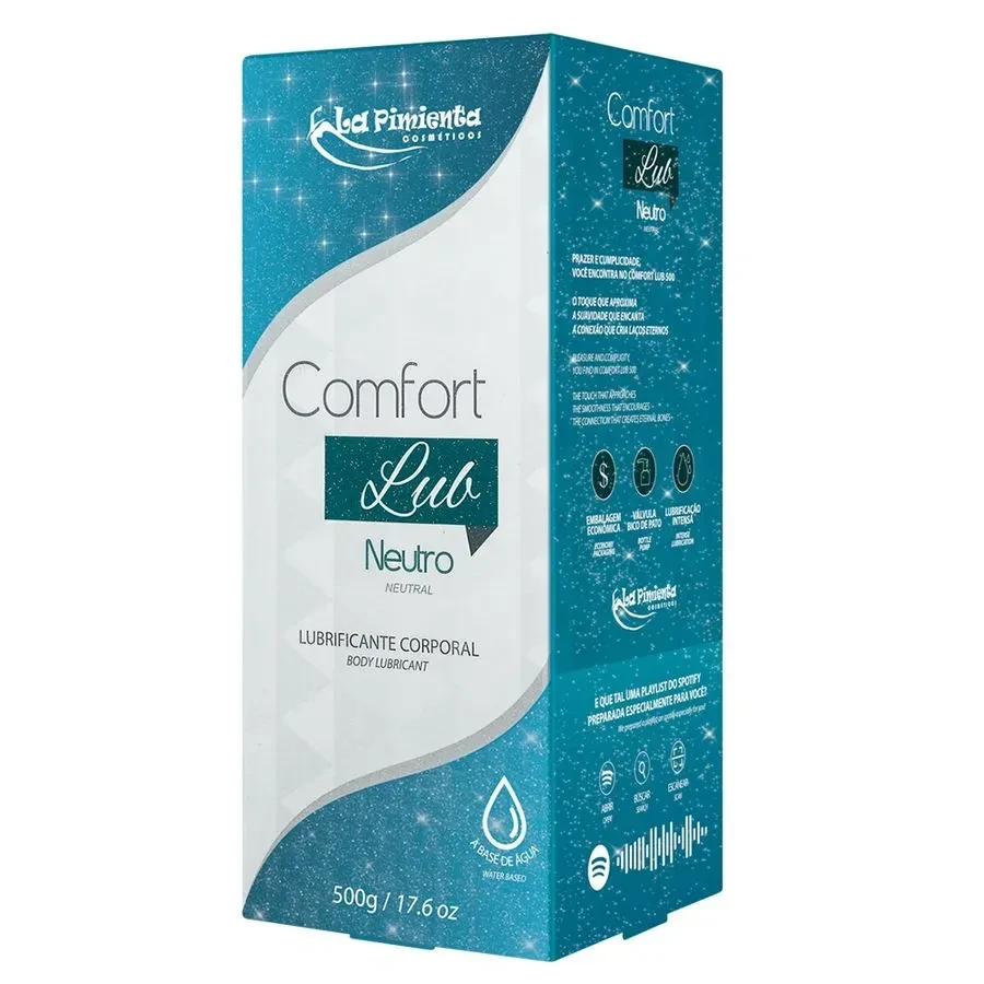 Lubrificante Neutro 500g Confort Lub  - 3