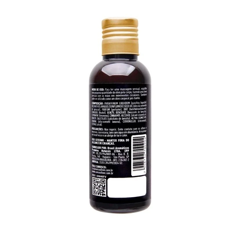 Óleo para Massagem Aromático Frutas Vermelhas 120ml - 3