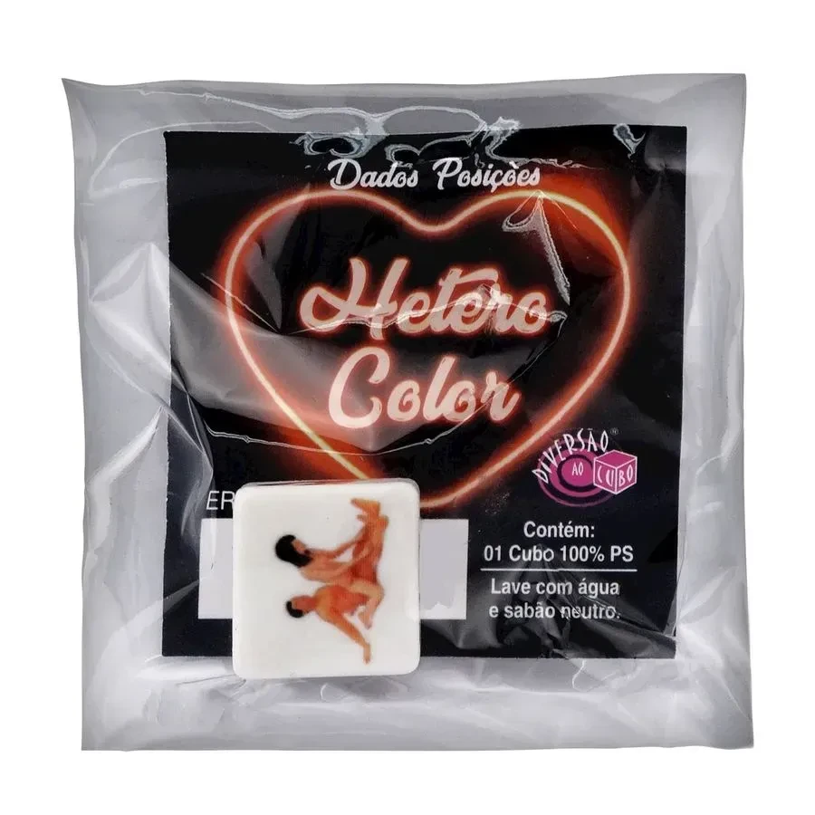 Dado Posições Hétero Color  - 1