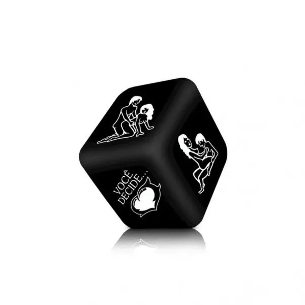 Dado Posições Sexy Fantasy Preto 