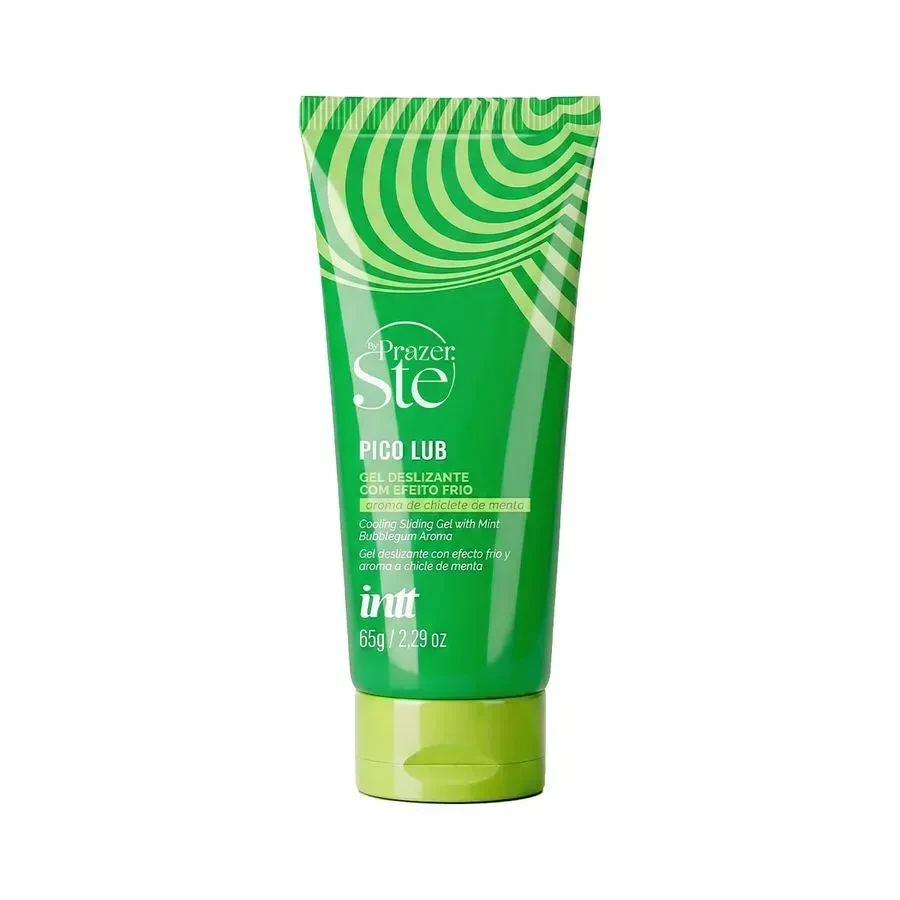 Lubrificante Beijável  Super Deslizante Pico Pulse Menta 65g - 2