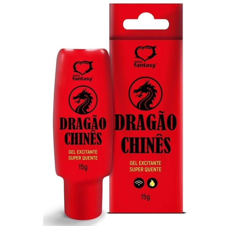 Gel excitante unisex dragão chinês 15g